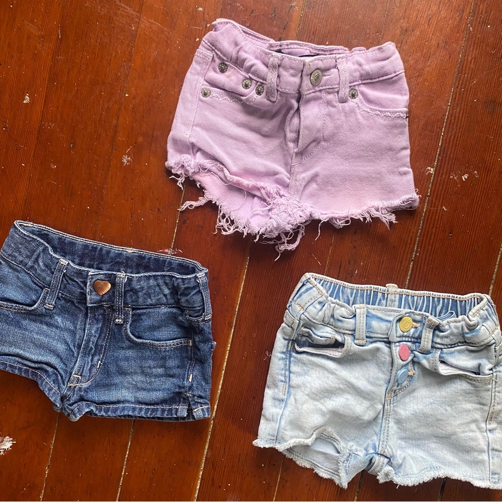 18 month girls shorts bundle